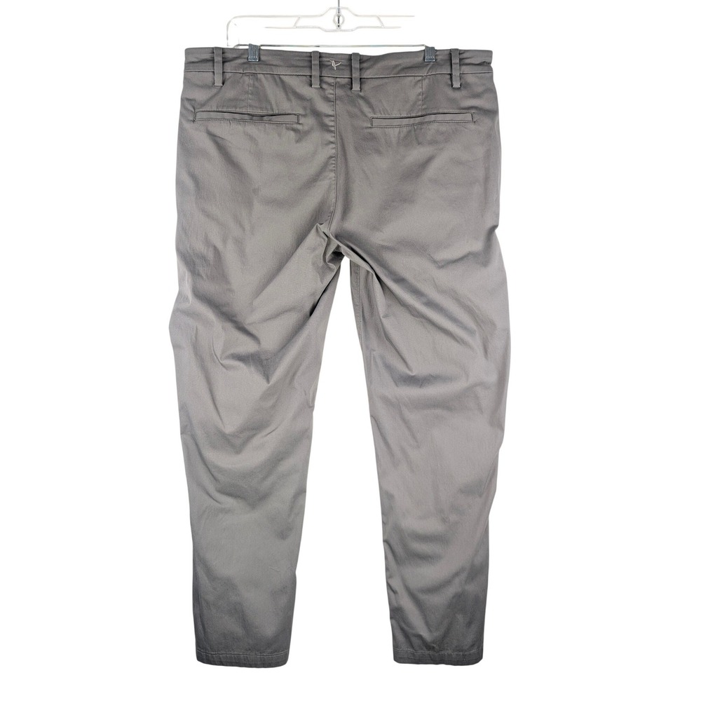 Birddogs Pants Mens 38x30 Gray‎ Performance Lined Chino Boom for your Boomstick - Picture 2 of 9